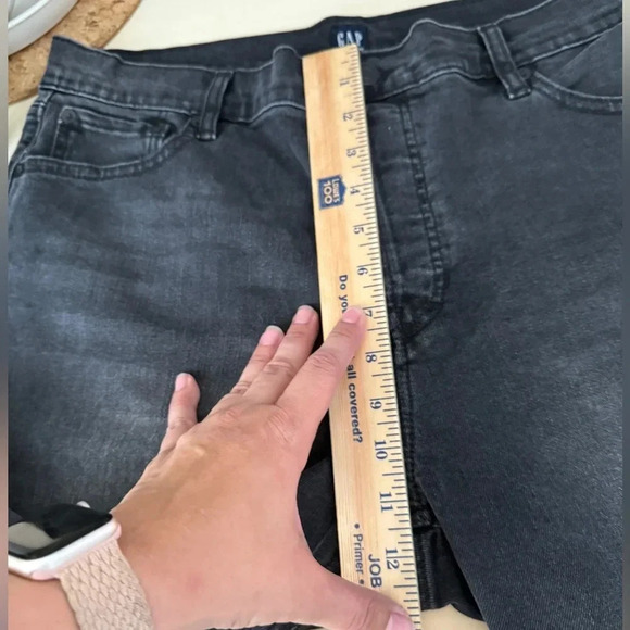 Gap Cheeky Straight Button Fly - Faded Black Jeans - 16/32 - Picture 10 of 12